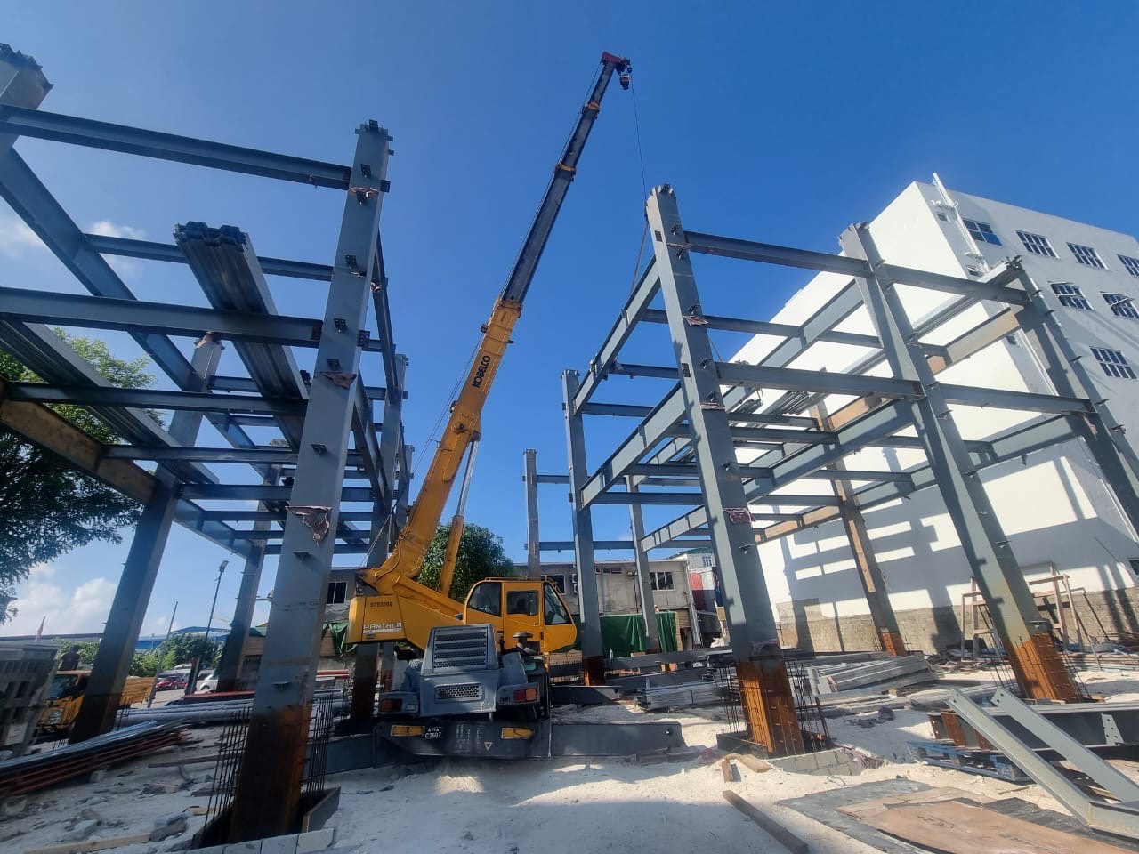 Steel Prefab Warehouse — Hulhumalé Industrial Lot 10696 — view 6