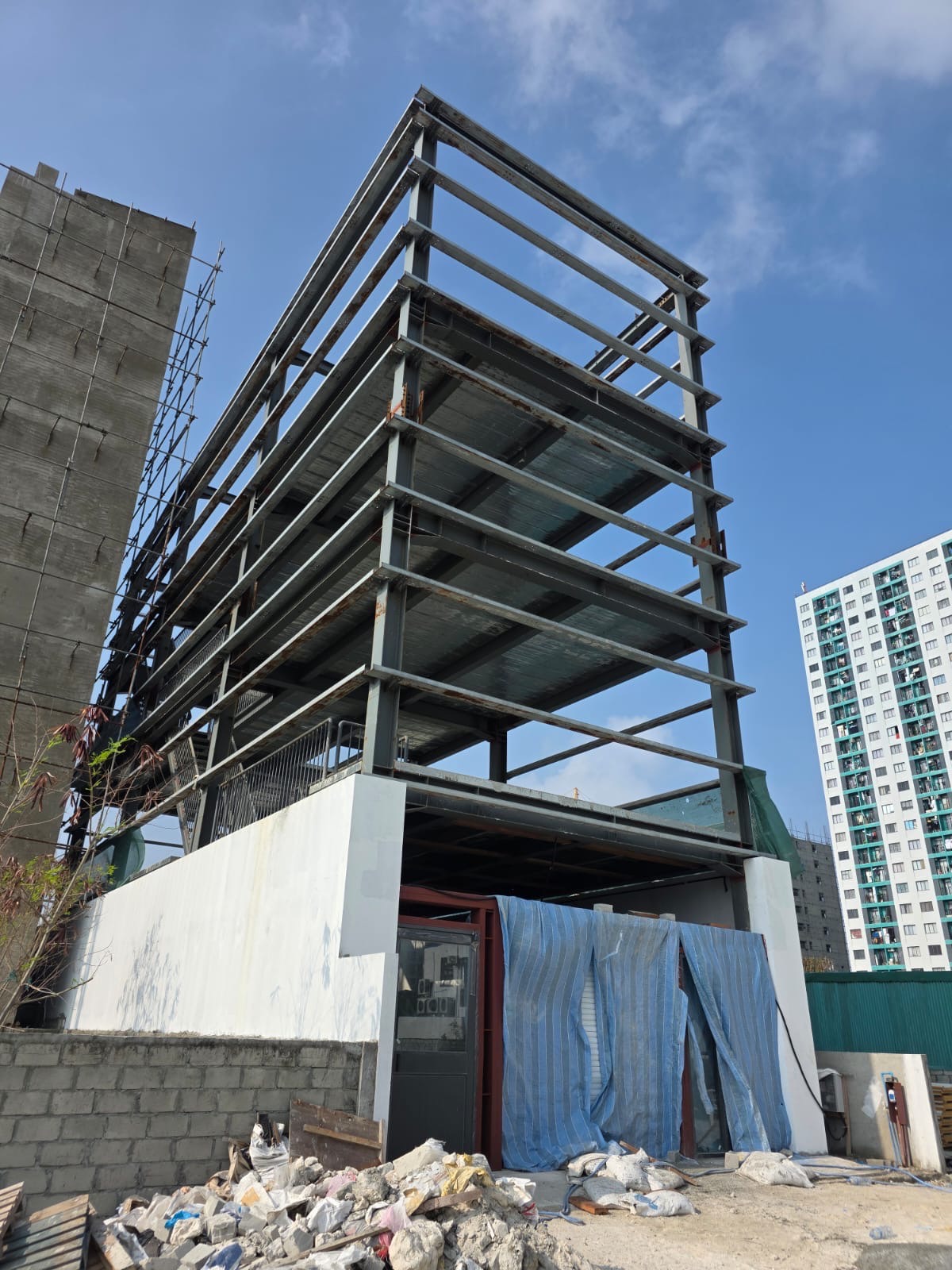 4-Storey Prefab Warehouse — Hulhumalé Lot 20339