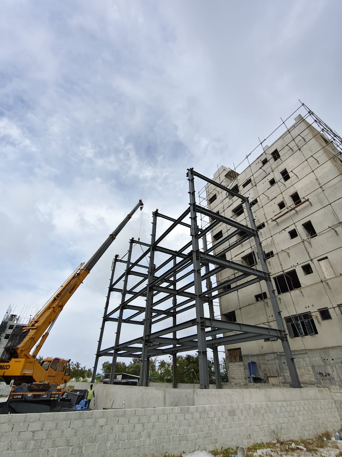 4-Storey Prefab Warehouse — Hulhumalé Lot 20339 — view 3