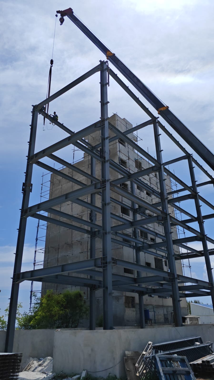 4-Storey Prefab Warehouse — Hulhumalé Lot 20339 — view 4